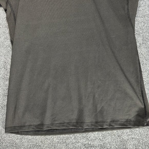 NikSa Tee Shirt Mens Medium Black Stretch Short Sleeve Crew Neck Pullover NEW - Picture 2 of 8